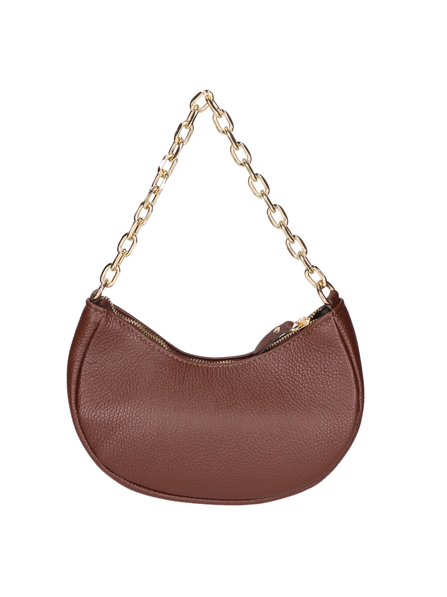 Loreta Borsa a spalla da donna Vera pelle 06511-D223 cioccolato Gave Lux