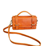 Borsa a Tracolla in Vera Pelle Cammello