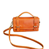 Borsa a Tracolla in Vera Pelle Cammello