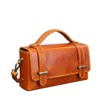 Borsa a Tracolla in Vera Pelle Cammello