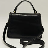 Borsa a Mano in Vera Pelle Nero