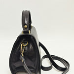 Borsa a Mano in Vera Pelle Nero