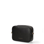 Borsa a Tracolla in Dollaro Leather Nero