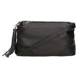 Lidia Borsa a mano da donna Vera pelle 06513-NERO Gave Lux