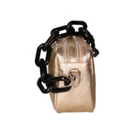 Barbara Borsa a spalla da donna Vera pelle 05706-L003 ORO Gave Lux