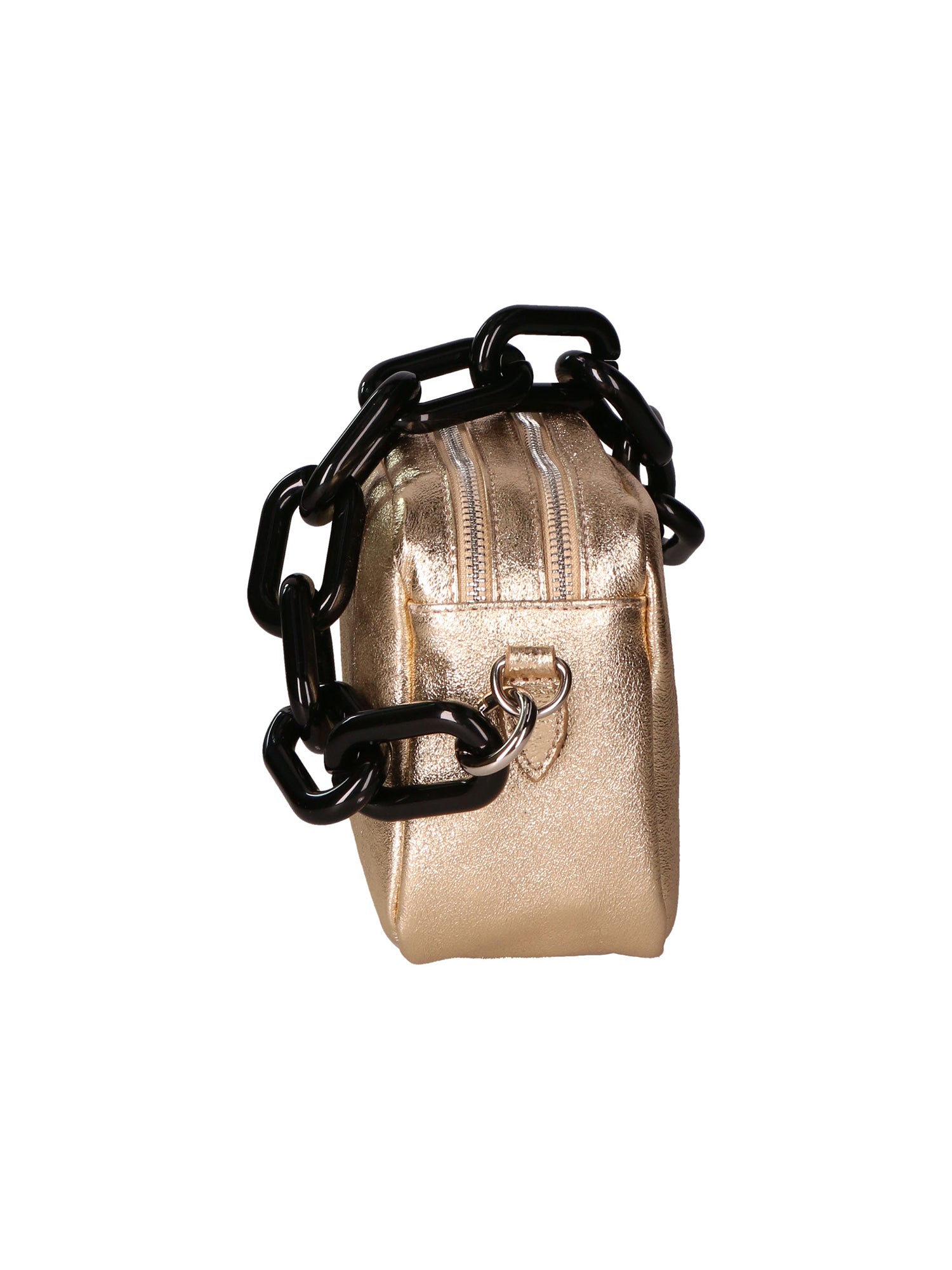 Barbara Borsa a spalla da donna Vera pelle 05706-L003 ORO Gave Lux