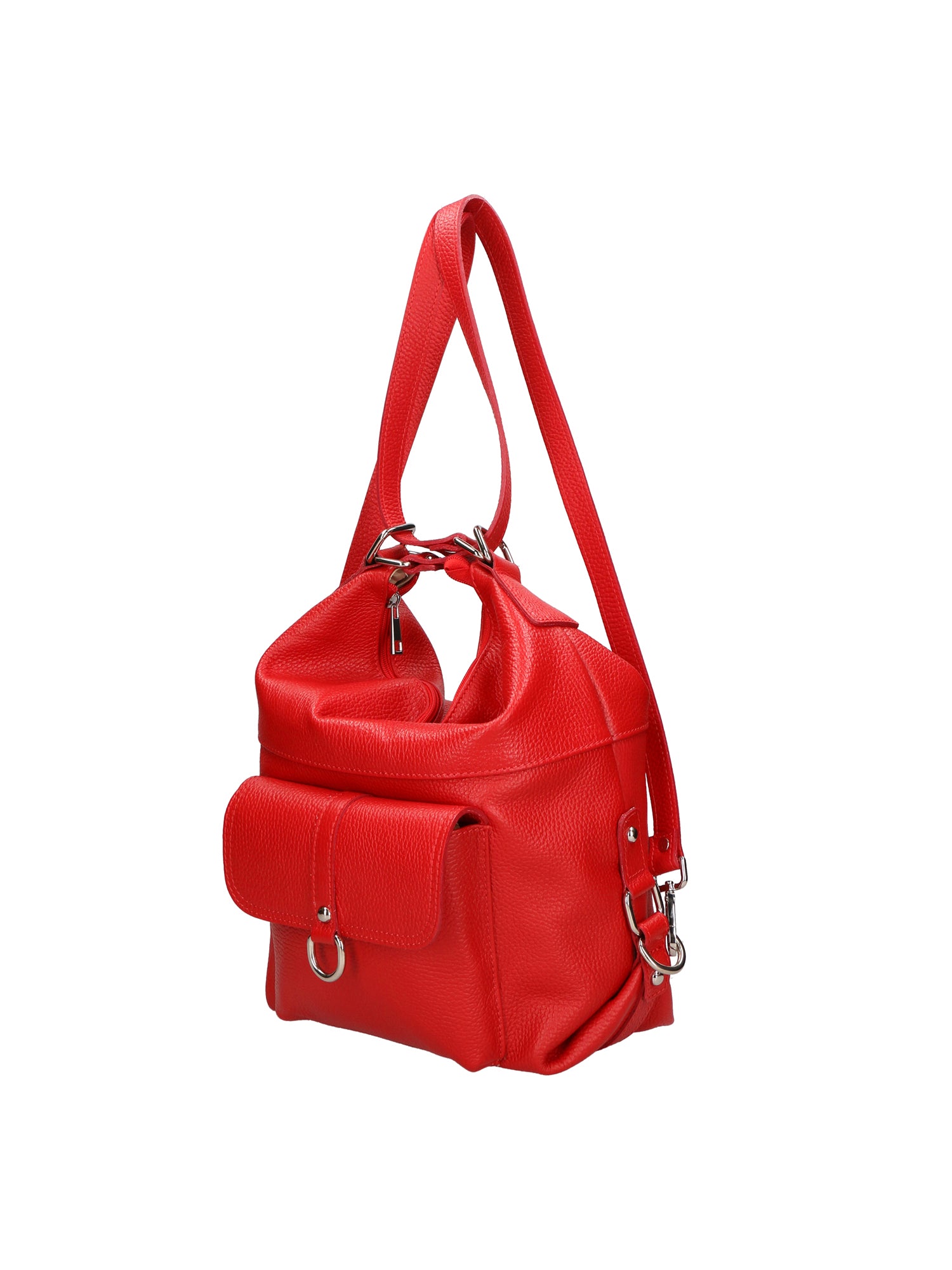 Kesha Borsa a spalla da donna Vera pelle 3301-ROSSO Gave Lux