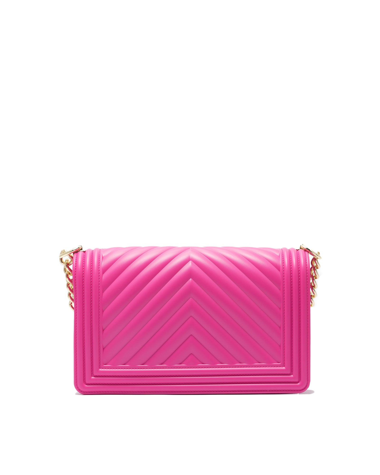 Borsa a mano da donna 100% PVC FLAT M-BOUGANVILLE  + LIGHT GOLD Marc Ellis