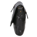 Borsa a tracolla da uomo Vera pelle RFID HILB-3069SW-NERO Hill Burry