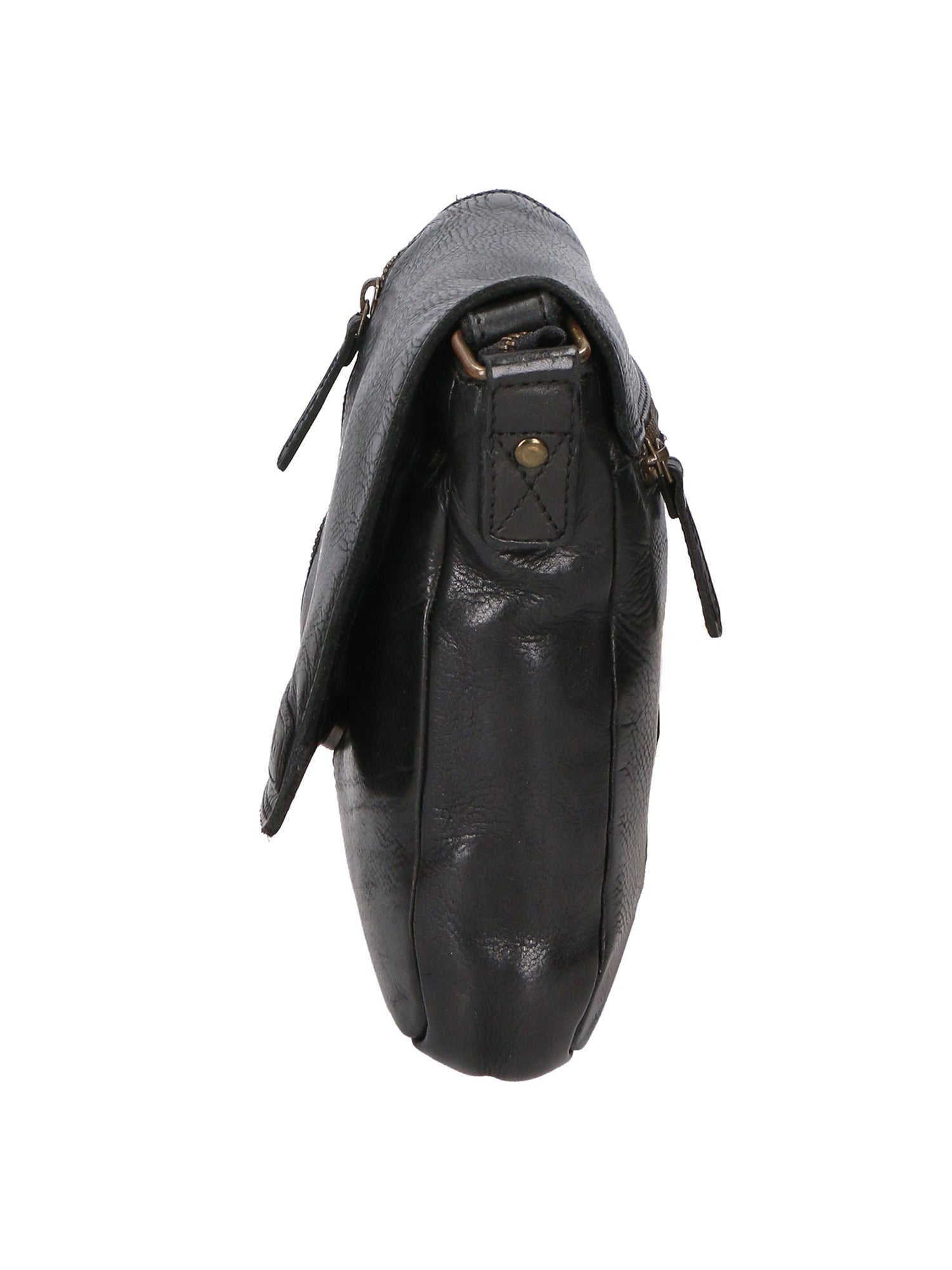 Borsa a tracolla da uomo Vera pelle RFID HILB-3069SW-NERO Hill Burry
