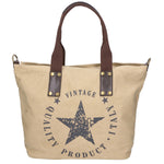 Sabrina Borsa a mano da donna 100% poliestere 8152-BEIGE Gave Lux