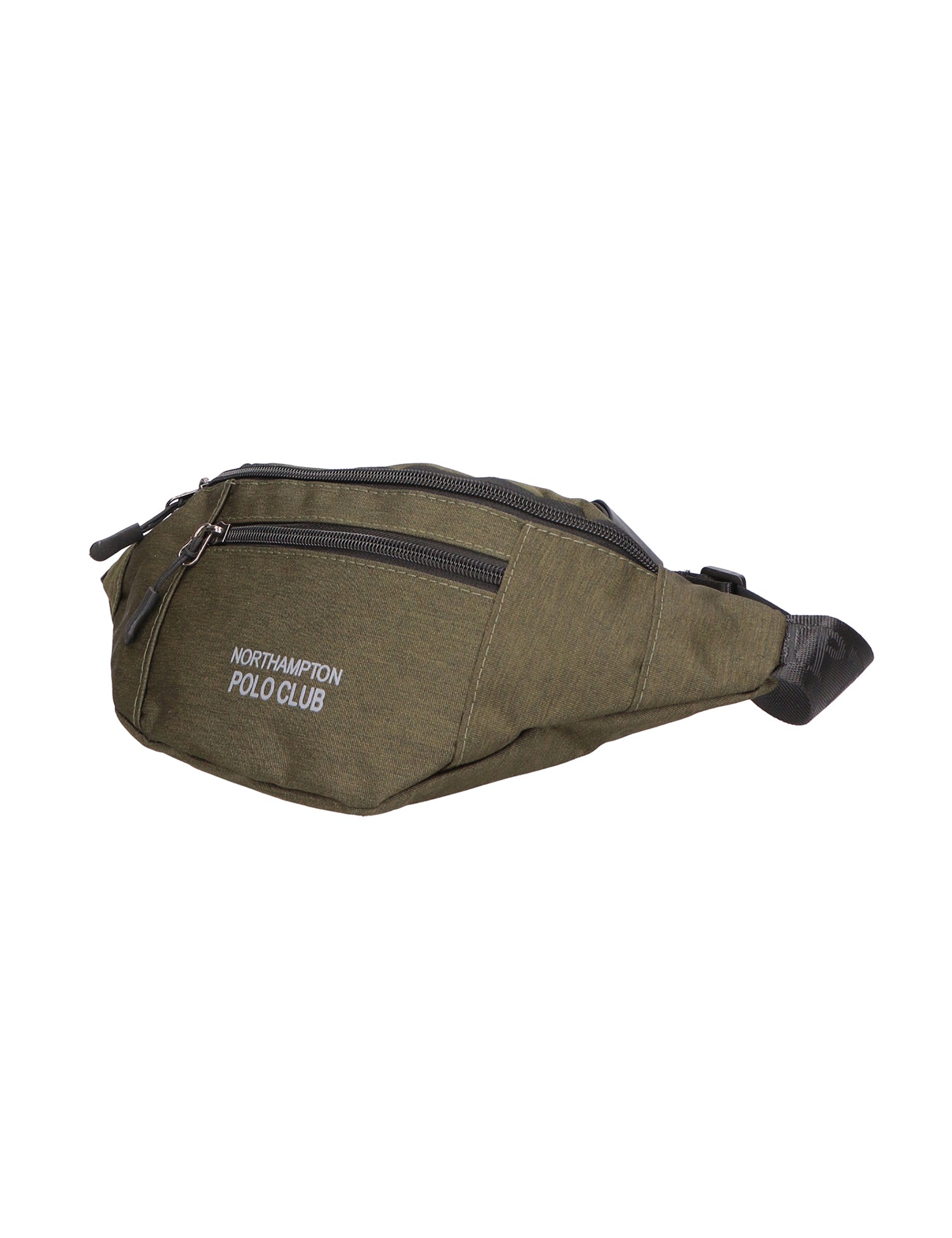 Borsa a tracolla uomo Pelle PU e Nylon PCL3147-GREEN Northampton Polo Club