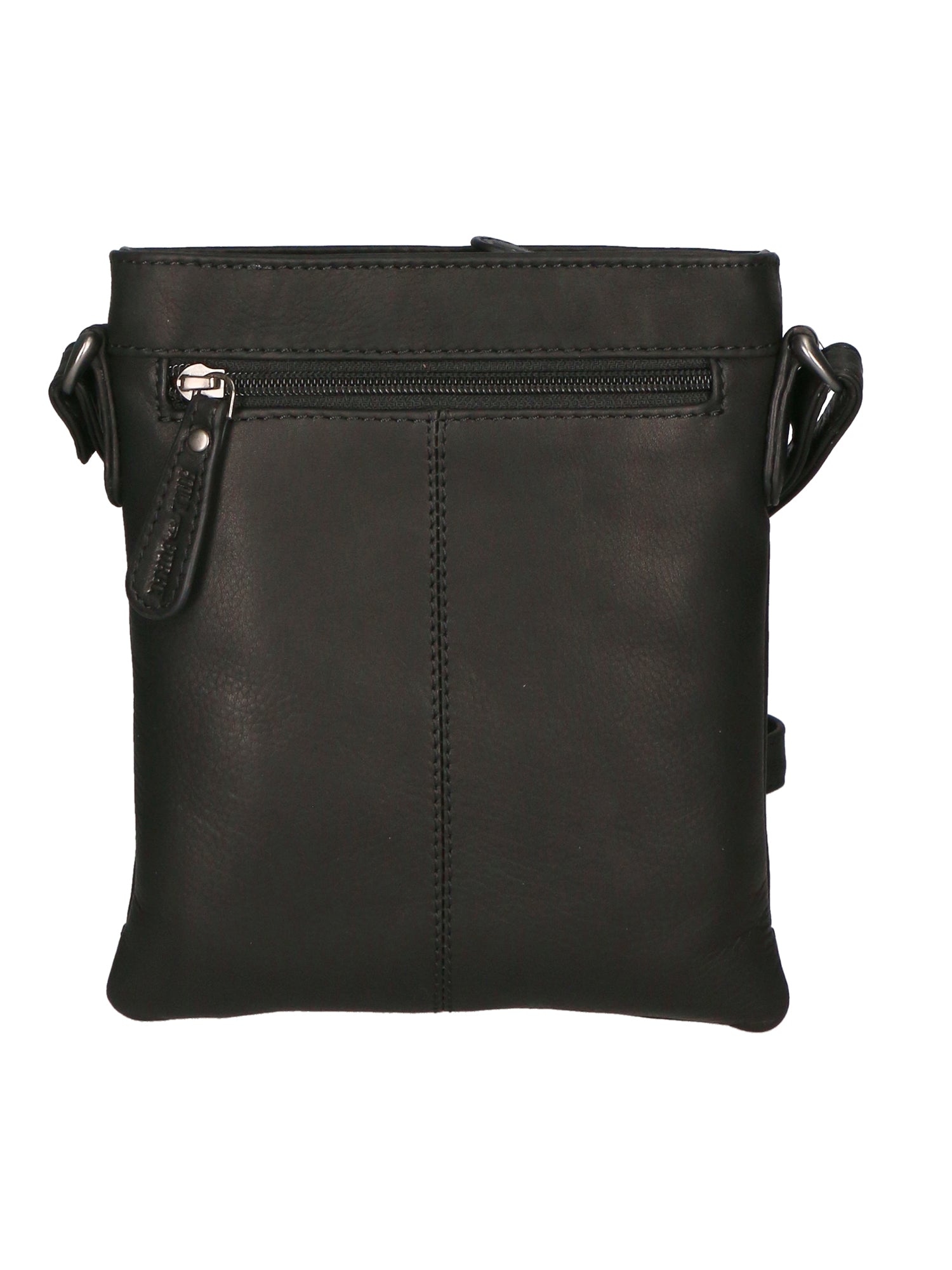 Borsa a tracolla da uomo Vera pelle RFID HILB-3098-NERO Hill Burry