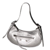Gloria Borsa a mano da donna Vera pelle 05708L-L001 ARGENTO Gave Lux