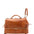 Borsa da viaggio unisex in vera pelle Made in Italy 4084-MIELE Alessia Firenze