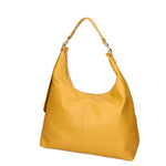 Ursula Borsa a spalla da donna Vera pelle 06673-D36 SENAPE Gave Lux