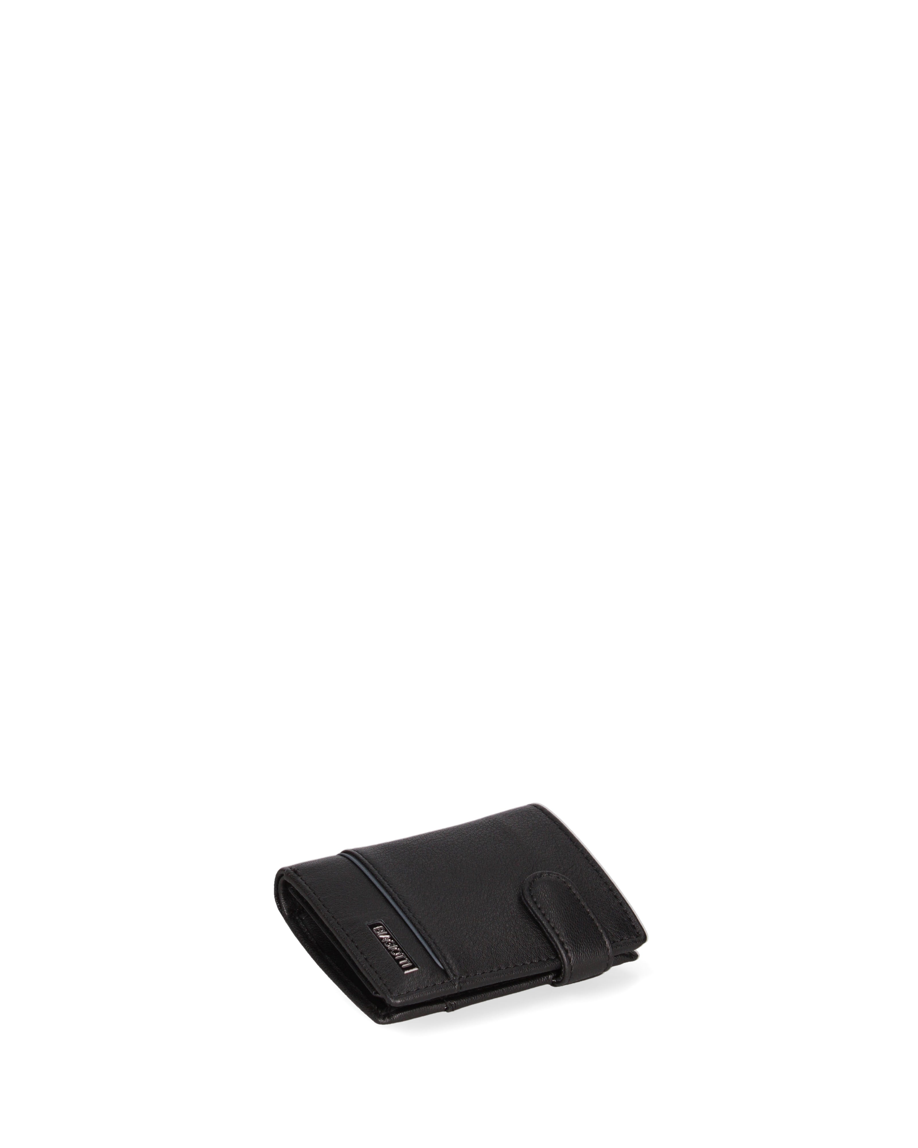 Portafoglio uomo in vera pelle Casual LB7611-82-NERO Laura Biagiotti