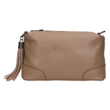 Lidia Borsa a mano da donna Vera pelle 06513-TAUPE Gave Lux