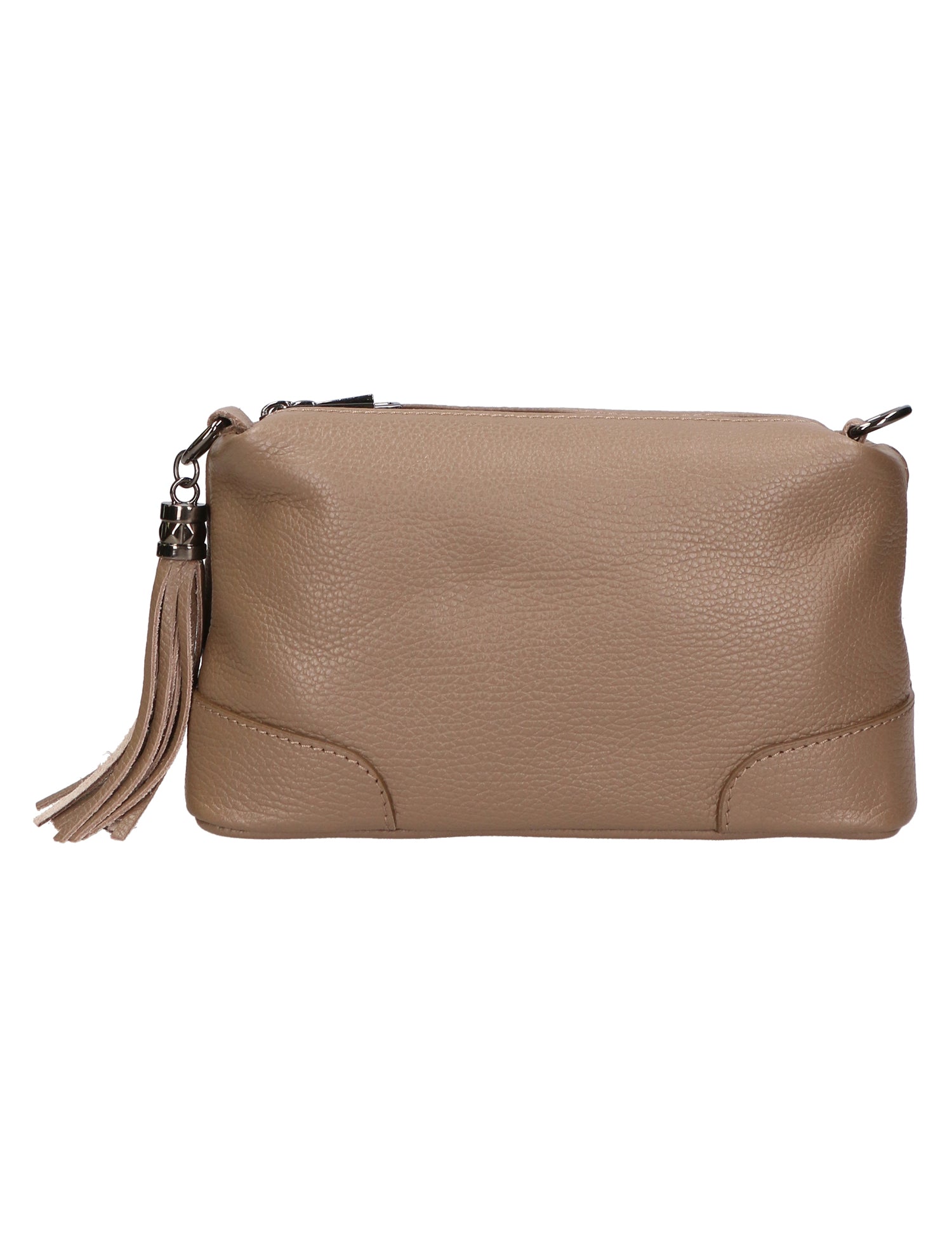 Lidia Borsa a mano da donna Vera pelle 06513-TAUPE Gave Lux