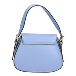 Giulia Borsa a spalla da donna Vera pelle 05958-L220 AZZURRO Gave Lux