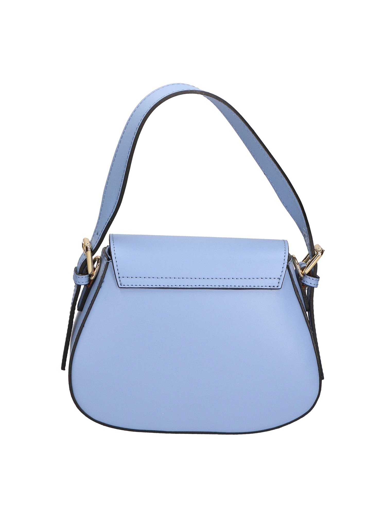 Giulia Borsa a spalla da donna Vera pelle 05958-L220 AZZURRO Gave Lux