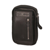 Borsa a tracolla da uomo Vera pelle RFID HILB-15073-NERO Hill Burry
