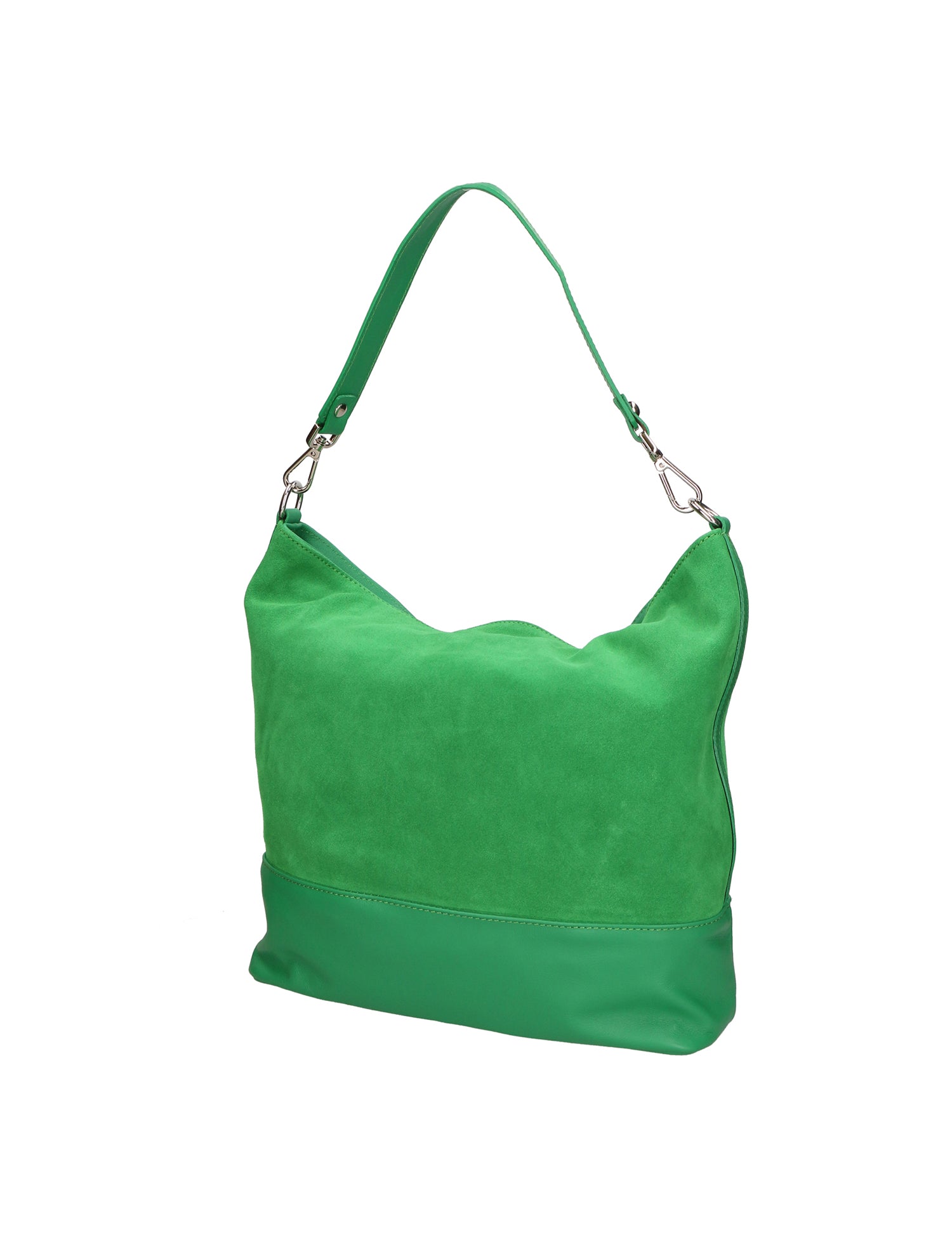 Graziana Borsa a spalla da donna Vera pelle 05960-35 VERDE 47 VERDE MENTA Gave Lux