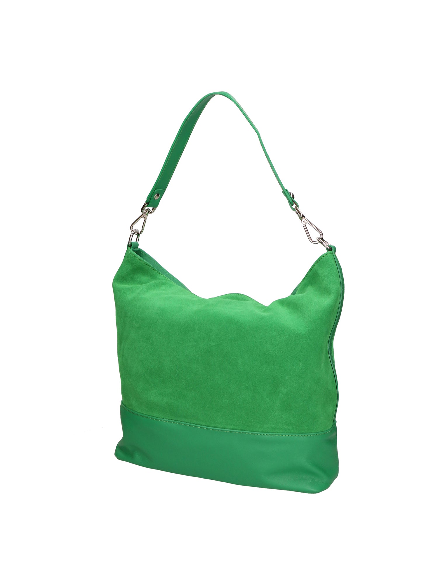 Graziana Borsa a spalla da donna Vera pelle 05960-35 VERDE 47 VERDE MENTA Gave Lux