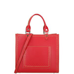 Borsa a mano da donna 100% vera pelle 07262-P 614 ROSSO FERRARI Roberta Rossi