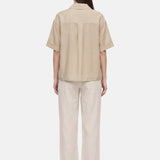 Blusa in 86 Lyocell 14 Poliestere Beige