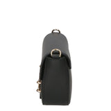 Borsa a tracolla da donna 100% pelle MYB-8009-FW-NERO My Best Bag
