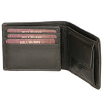 Portafoglio uomo in vera pelle RFID HILB-6700-NERO Hill Burry