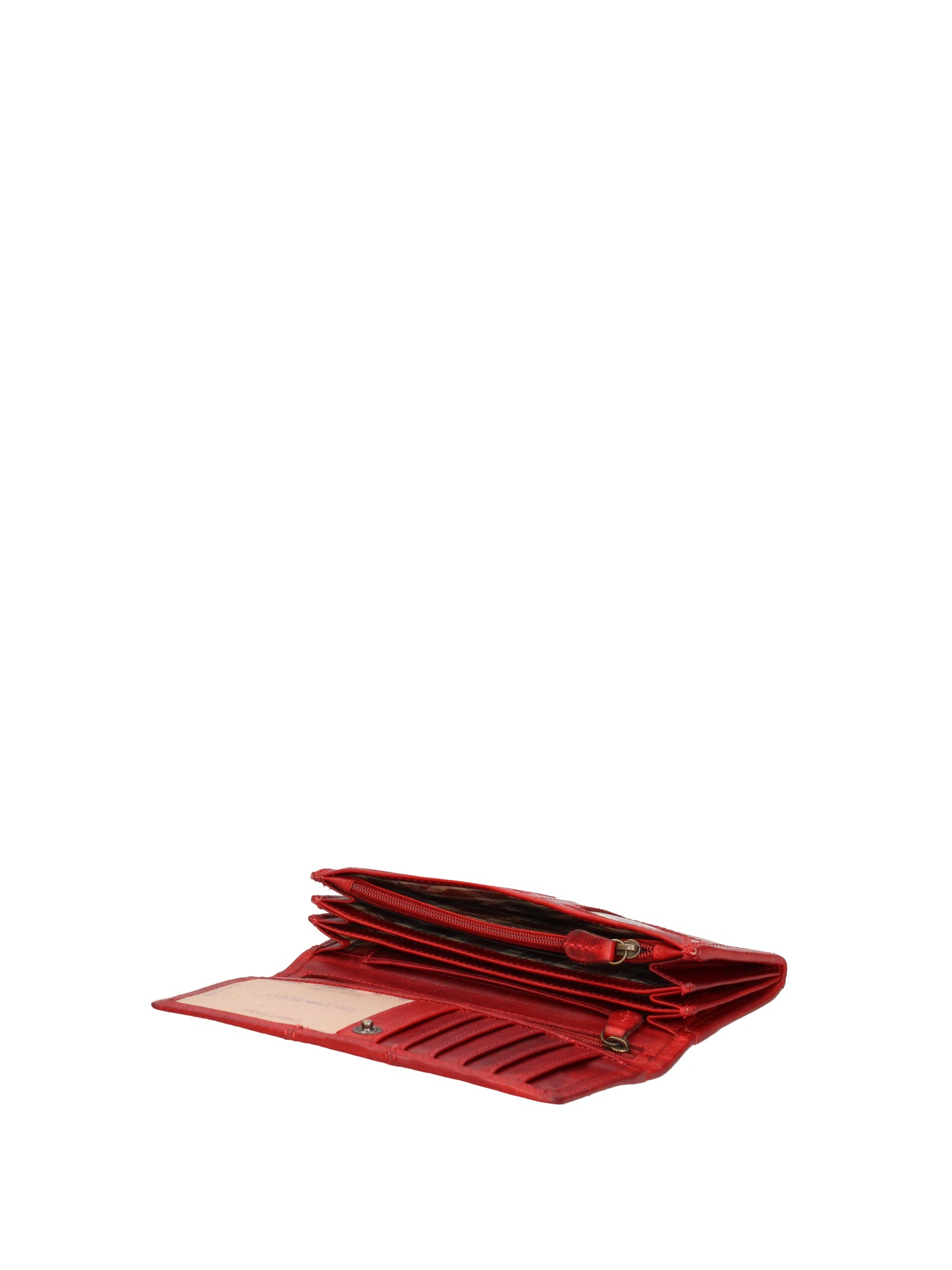 Portafoglio da uomo in vera pelle Casual HILB-5009-ROSSO Hill Burry