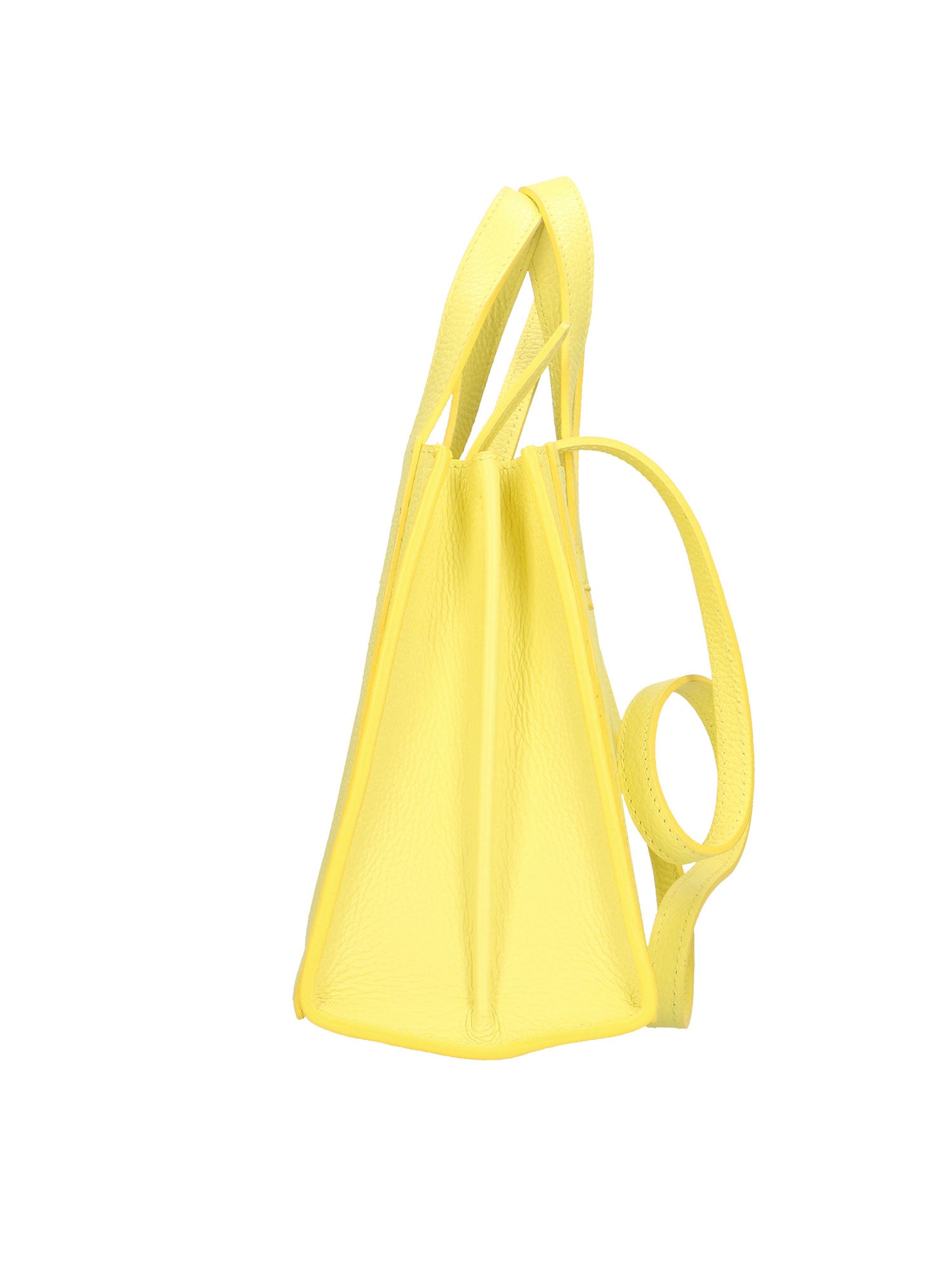 Celestia Nova Borsa a mano da donna Vera pelle 8680-GIALLO Gave Lux