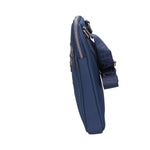 Borsa a tracolla uomo in pelle PU Casual PCL3154-BLUE Northampton Polo Club