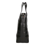 Borsa a mano da donna 100% pelle MYB-6026-FW-0000 NERO My Best Bag