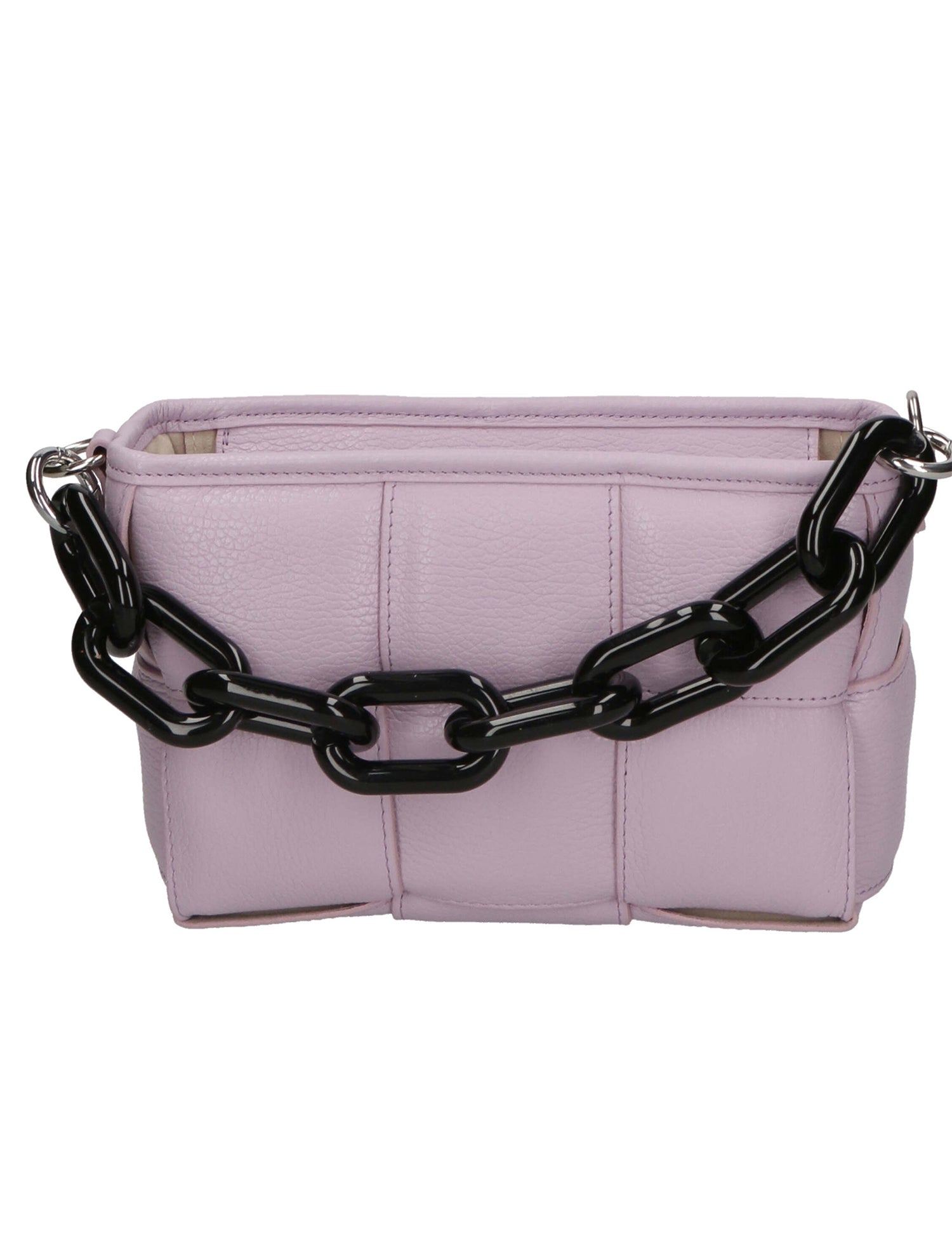Aida Borsa a mano da donna Vera pelle 04722-D55 LILLA LILAC Gave Lux