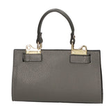 Noel Borsa a mano da donna Vera pelle 04265-D27 GRIGIO SCURO DARK GREY Gave Lux