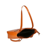 Eva Borsa a spalla da donna Vera pelle 9024-CUOIO COGNAC Gave Lux