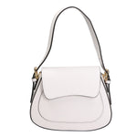 Giulia Borsa a spalla da donna Vera pelle 05958-L101 BIANCO Gave Lux