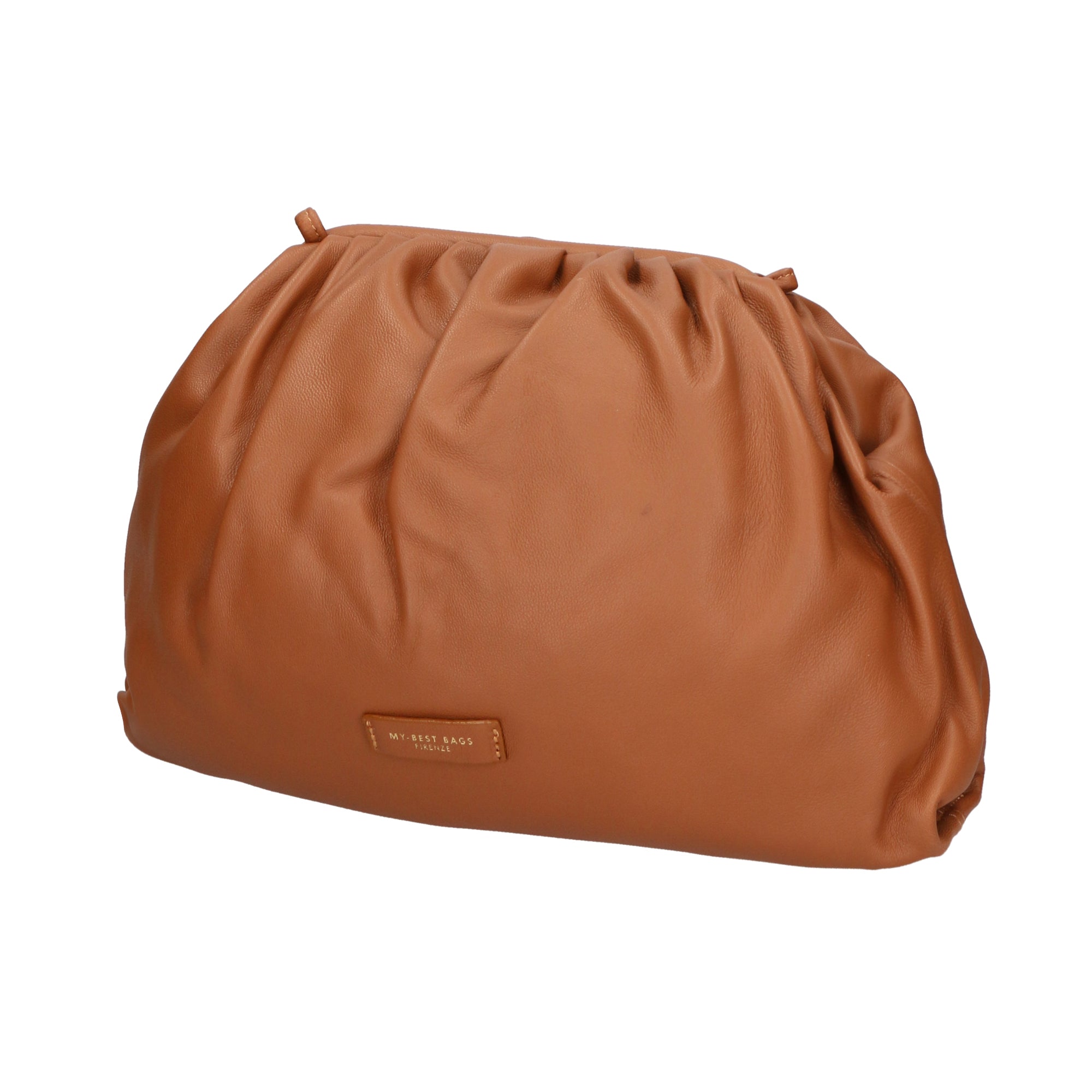 Borsa a mano da donna Vera pelle italiana MYB-7007-SS-CUOIO 21 My Best Bag