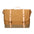 Minerva Borsa a mano unisex Canvas e pelle ZG3011-CUOIO COGNAC Gave Lux