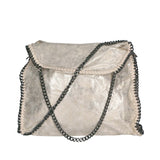 Willelmina Borsa a spalla da donna 100% PU Leather N-9606-LATTE Gave Lux