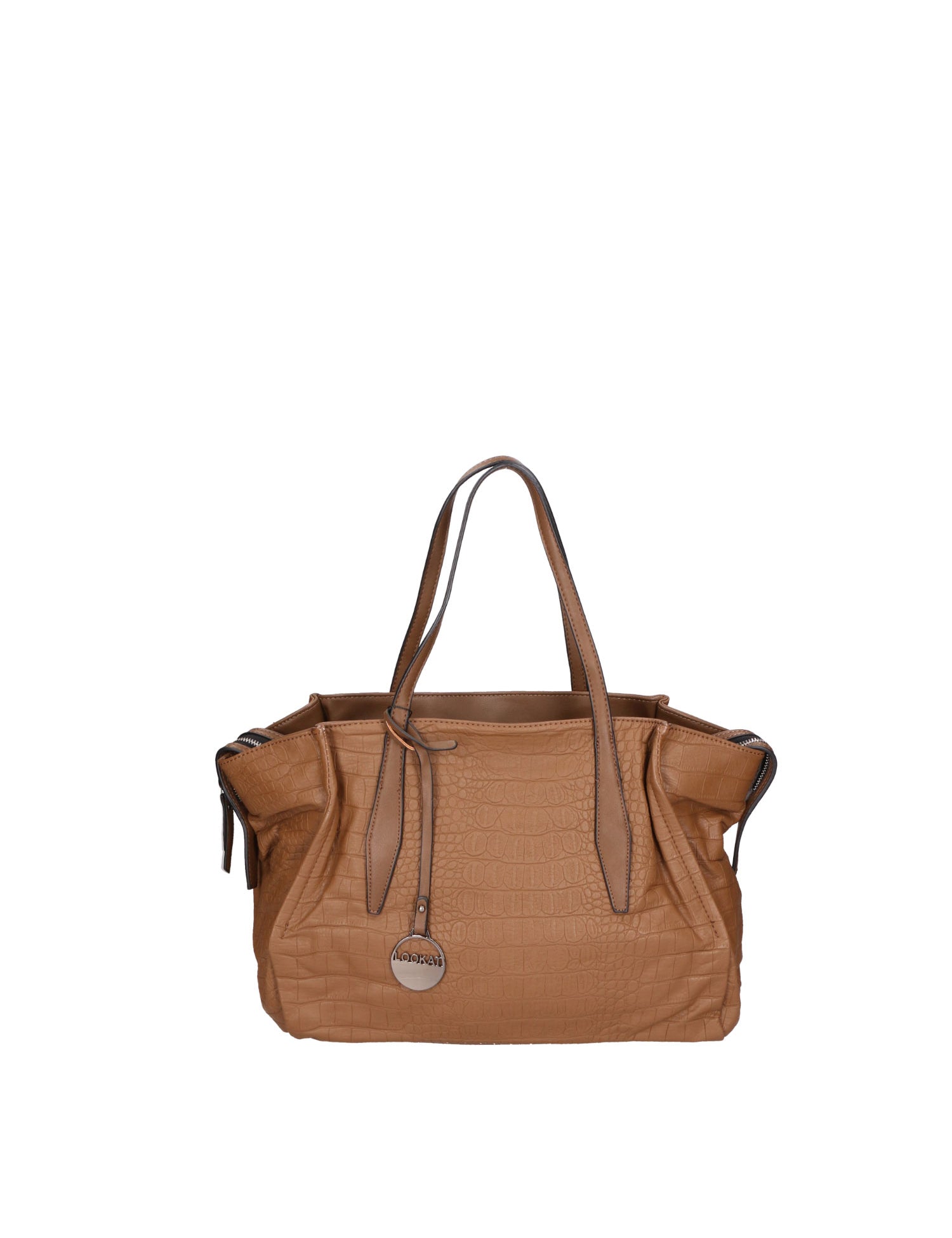 Valoria Elite Borsa a spalla da donna Vera pelle LK0255-FANGO Gave Lux