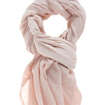 Susanna L2023-ROSA Foulard unisex Cotone e Seta Gave Lux