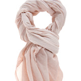 Susanna L2023-ROSA Foulard unisex Cotone e Seta Gave Lux