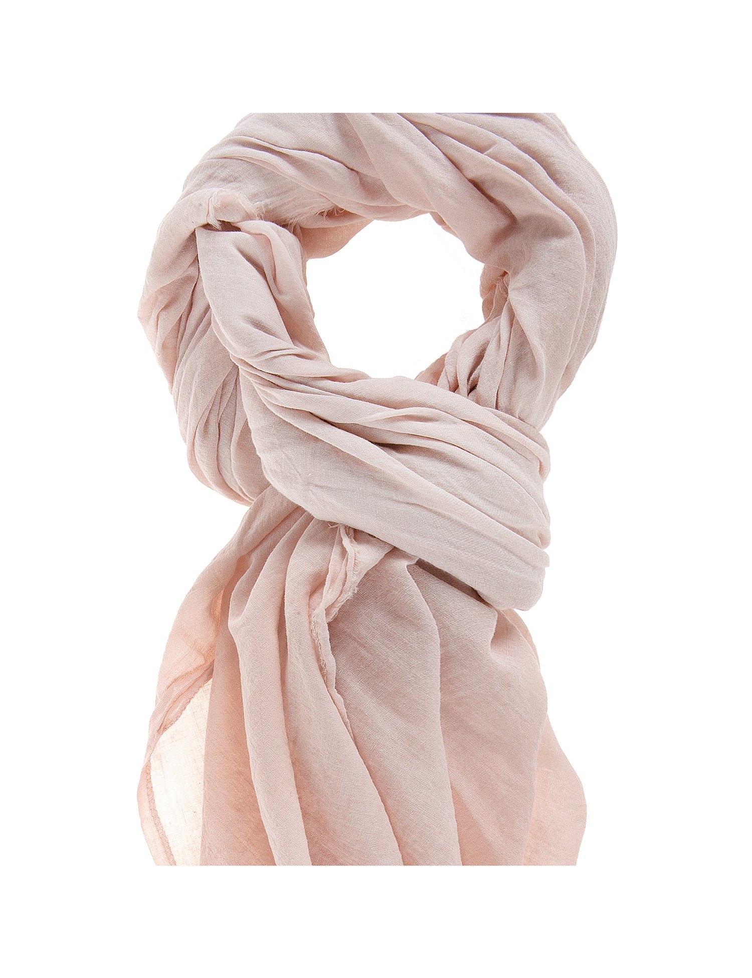 Susanna L2023-ROSA Foulard unisex Cotone e Seta Gave Lux