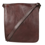 Fiamma Borsa a tracolla da donna Vera pelle 9109-TMORO DARK BROWN Gave Lux