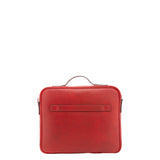 Borsa a mano unisex in vera pelle Made in Italy 4542-ROSSO Alessia Firenze