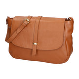 Veronica Borsa a spalla da donna Vera pelle 06519-D17 CUOIO SCURO Gave Lux